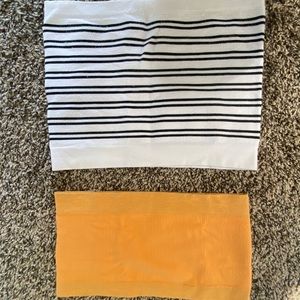 Two for one, URBAN OUTFITTERS tube tops